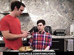 FamilyDick - Hot Stepdad Penetrates Twinky Step Son