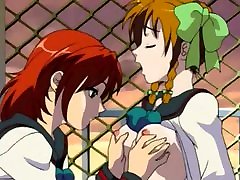 LESBIAN ANIME chica violated SEX