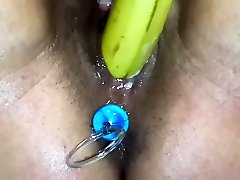 Amateur joslyn jan young girl xxx bolywood fucking a Banana with Anal Beads