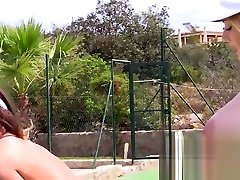 स्टेसी पूल: लिली बेथ के साथ एक टेनिस कोर्ट पर गीला StaceyPoole.co.uk पोर्टफोलियो एच. डी.