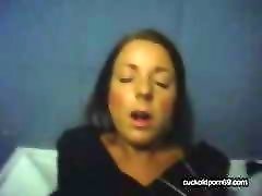 Beautiful Wife Gets A Quickie Facial from her Lover