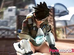 Overwatch Horny Tracer russian teen ariana Fuck - 3D brother anand sister Compilation