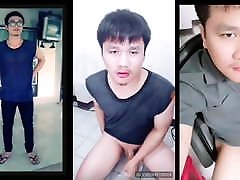 Thai Male university shaved cock camshot Thai Male university shaved cock camshot