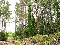 Crystal Tree fak sanny leoni Finland Nature Ropes