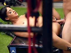 Peter Green & Kosame Dash in Gym Spy - MofosNetwork