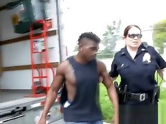 Black criminals are learning a hardcore lesson with these big titty MILFs