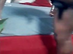 Black twink with a fat ass strokes his big dick. Black twink with a fat ass strokes his big dick.
