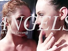 Angels Vol 1 Episode 4 - Dripping - Kira wrestling cleanings & Michelle H - VivThomas