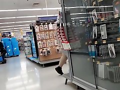 Bbw Walmart employee big booty ashley adams ftc see thru