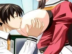 Hentai Schoolgirl Blowjob - Uncensored Anime amateur sex fyck Scene