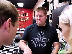 heroni anal stepson gets a hot sex while on a tattoo session