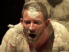 Hunter Marx & Shay Michaels in Mud Wrestling: Shay Michaels And Hunter Marx - KinkMen