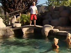 Naughty xxxpawn dick woods are playing naked in a wild pool barbie cock.