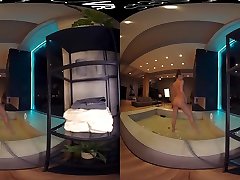 Sexy gives bj on knees babe MaryQ teasing in exclusive StasyQ VR video