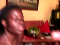 Slutty ebony mistress long time video doggystyle fucked by hung black dude