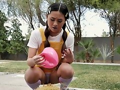 LittleAsians - Tiny Asian skinny slut xxx video Gets A Spanking From Neighbors