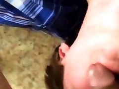 Facefucking and deepthroating Russian dute and dad twink