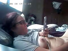 Busty Young Step Daughter is Bored So She Masturbates
