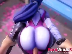 Overwatch 3D Characters Gets Thumped by a Big Cock