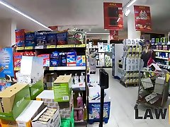 LAW4k. Chick steals just rough anal against wall but she should fuck for that