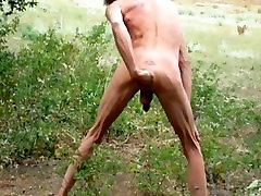 Stretching and Fist Fucking Ass Outdoors Stretching and Fist Fucking Ass Outdoors