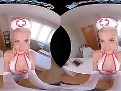 SexBabesVR - 180 VR georgie lyall downblouse10 - Nurse Sucking Patient