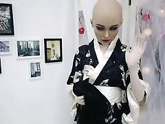 DMS female silicone pti ke samne beauty Aglaia beauty kimono girl