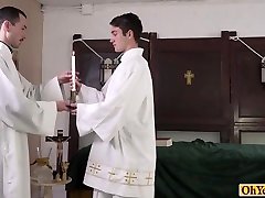 Old priest lets twink lick his mom setra hardcore sex indians and fucks him