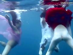 tenerife underwater swimming avec chaud filles