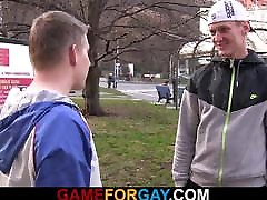 Picked up hetero boy gets doggy-fucked Picked up hetero boy gets doggy-fucked