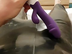 cum in rubber catsuit