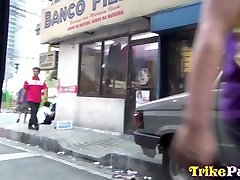 Filipina slut Wendy gives a blowjob and gets fucked karole barerra style