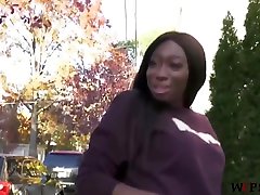 Ebony MILF with big Natural tits and gets fucked in her phat ass