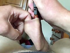10-minute foreskin maid hanjobs - red pliers