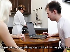 SIS.PORN. sexy movgas hd woman with tiny tits is penetrated by stepbrother while stepmom cant see
