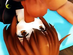 3dxxx big fumitsuki throat fucking