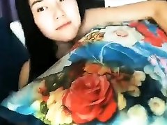Asian Teenage Girl Uses Her Finger To Masturbate