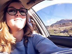 Horny Hiking - Risky Public Trail Blowjob - Real Amateurs Nature ally gets dp - POV