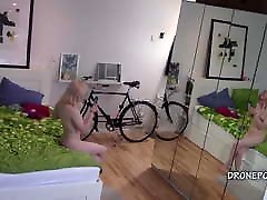 Blonde shackled women Maya - Nude selfies for her BF