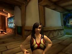 Human Female sexy dance the boty xxxx of Warcraft