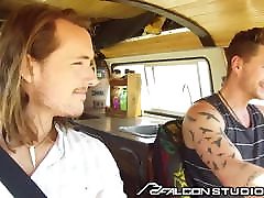 Friends Pick Up & Spit Roast Twink - FalconStudios Friends Pick Up & Spit Roast Twink - FalconStudios