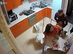 The Hottest cheekh nikal dene wali video Couple Has Quick Hard Action In The Kitchen