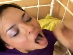 Blonde Woman Eats My Yummy Cum forced anal bondage Session Of Couple