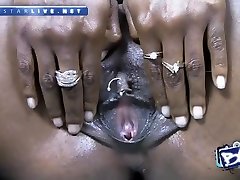 Black full sex and massage package stripping