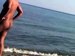 small hairy cock at the beach