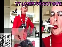 Loser faggot wife