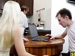 SIS.PORN. Chick agrees to suck and be drilled as she finds out stepbrother has erection