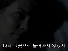 amwf lauren cohan usa woman interracial lay down korean man