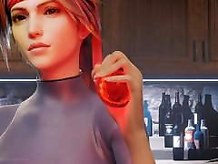 Funny Final Fantasy Scene Jessy and Cloud