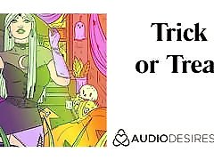 Trick or Treat Halloween dilibary xxx Story, Erotic Audio for Women